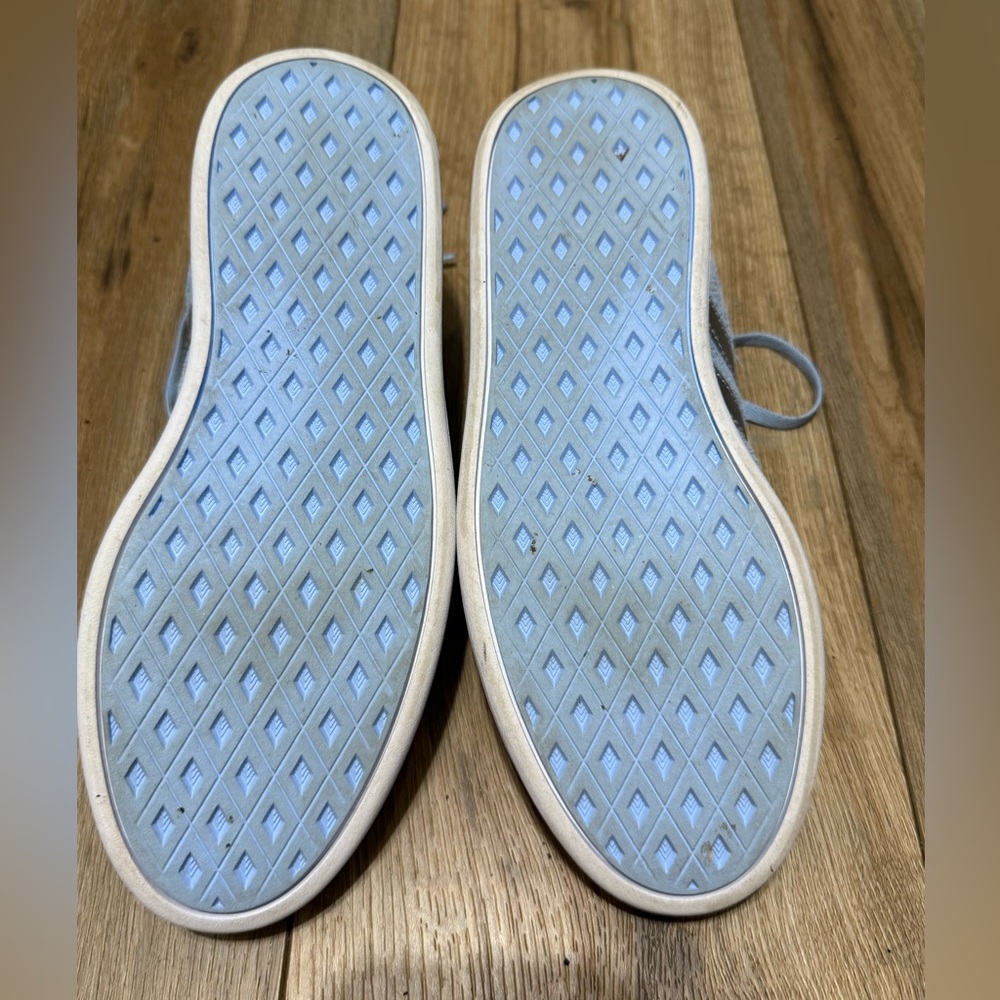 adidas Womens Breaknet Sleek Sneakers Sports Shoes Low Size 7.5 Glow Blue - Picture 8 of 9